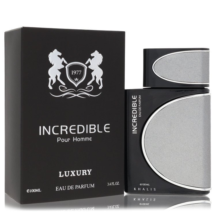 Khalis Incredible Luxury Collection by Khalis Eau De Parfum Spray 3.4 oz for Men
