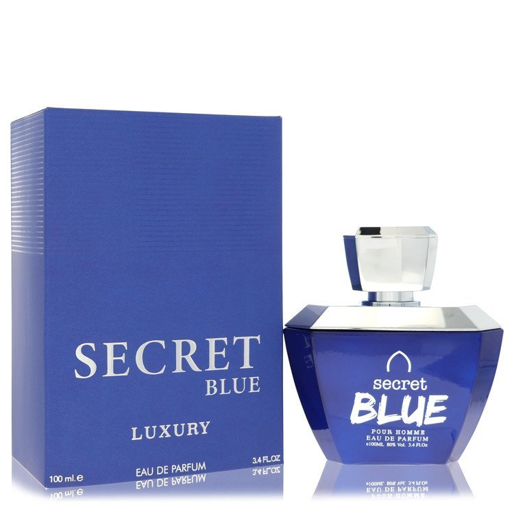 Khalis Secret Blue Luxury Collection by Khalis Eau De Parfum Spray 3.4 oz for Men