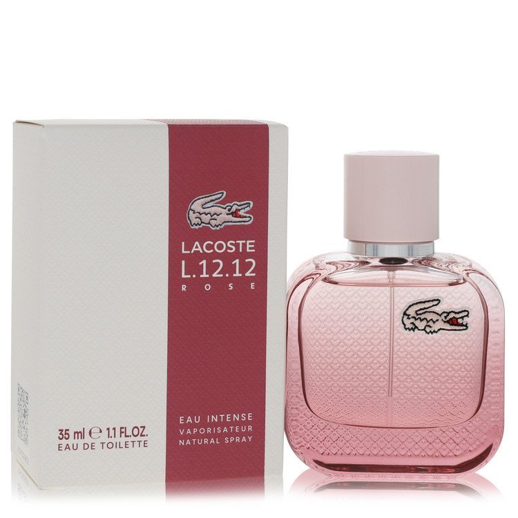 Lacoste Eau De Lacoste L.12.12 Rose Eau Intense by Lacoste Eau De Toilette Spray for Women