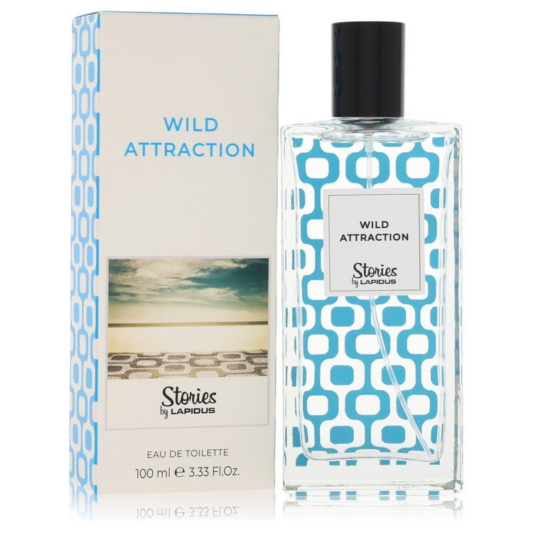 Lapidus Wild Attraction Stories by Lapidus Eau De Toilette Spray 3.4 oz for Men
