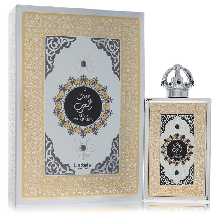 Lattafa Pride King Of Arabia by Lattafa Eau De Parfum Spray 3.4 oz for Men