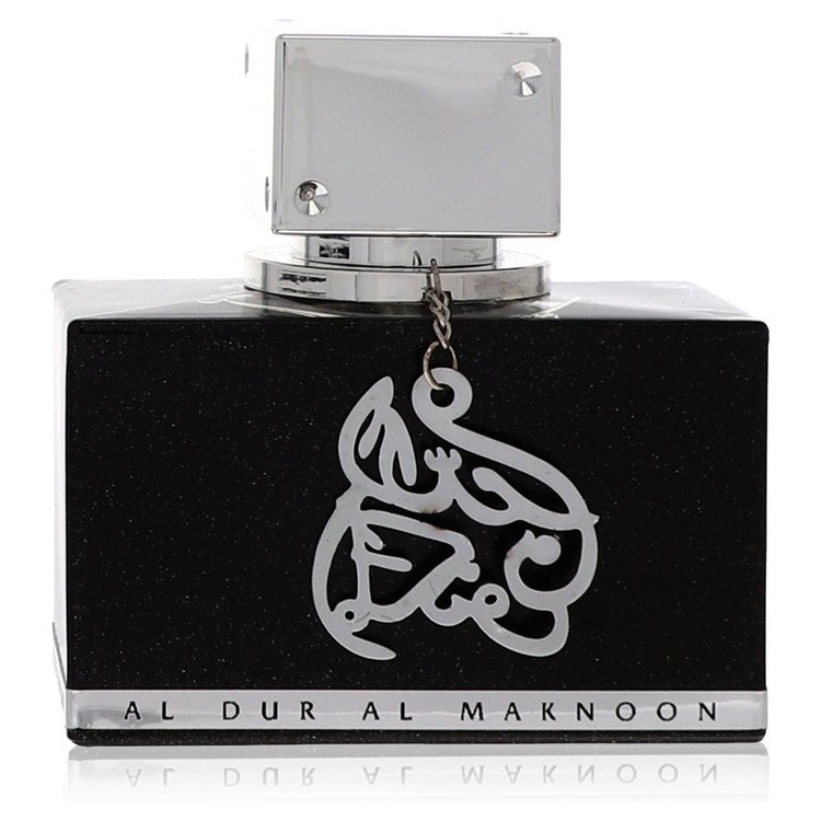 Lattafa Al Dur Al Maknoon Silver by Lattafa Eau De Parfum Spray (Unisex Unboxed) 3.4 oz for Men