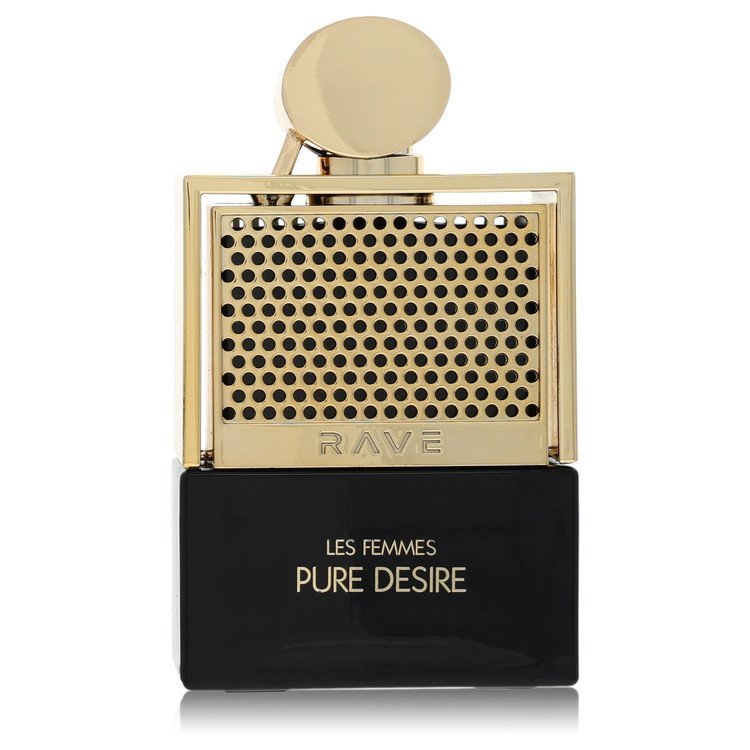 Lattafa Rave Pure Desire Gold by Lattafa Eau De Parfum Spray (Unboxed) 3.4 oz for Women