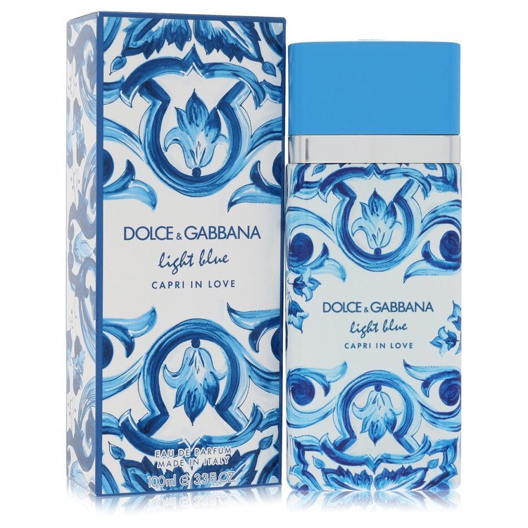 Light Blue Capri in Love by Dolce & Gabbana Eau De Parfum Spray 3.3 oz for Women