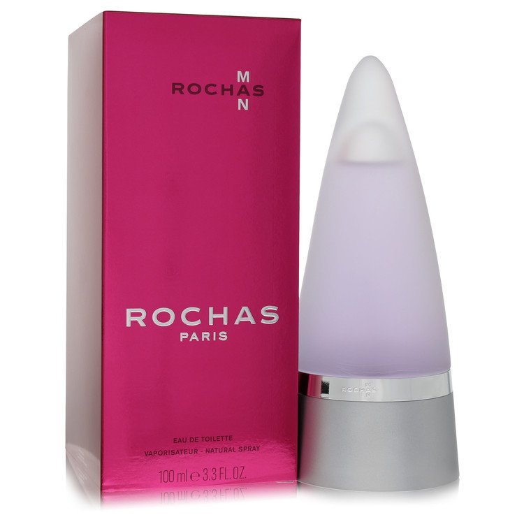 Rochas Man by Rochas Eau De Toilette Spray 3.4 oz for Men