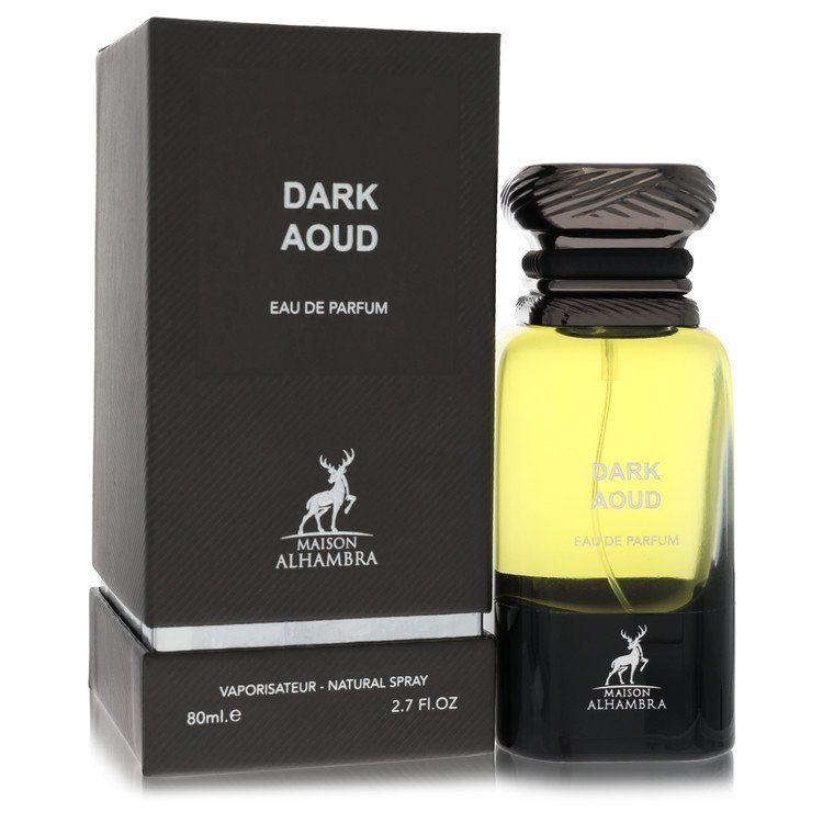Maison Alhambra Dark Aoud by Maison Alhambra Eau De Parfum Spray 2.7 oz for Men