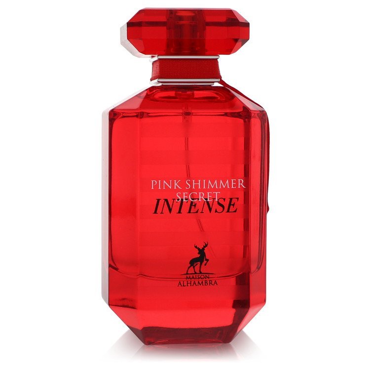Maison Alhambra Pink Shimmer Secret Intense by Maison Alhambra Eau De Parfum Spray (Unboxed) 3.4 oz for Women