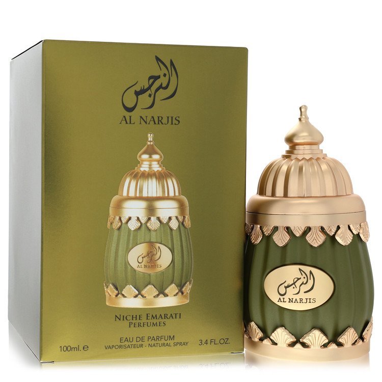 Niche Emarati Al Narjis by Lattafa Eau De Parfum Spray (Unisex) 3.4 oz for Women