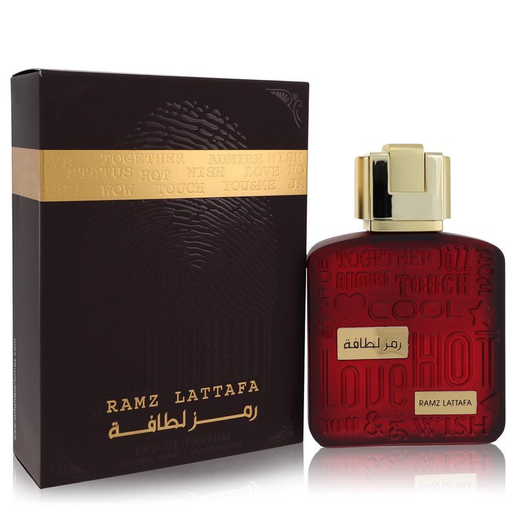 Lattafa Ramz Gold by Lattafa Eau De Parfum Spray (Unisex) 3.4 oz for Women