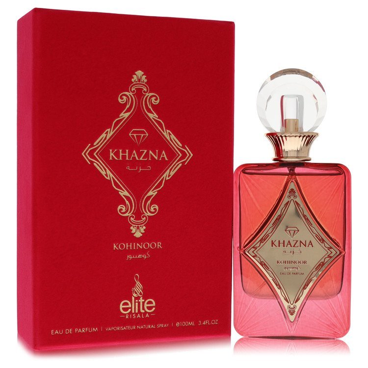 Risala Elite Khazna Kohinoor by Risala Eau De Parfum Spray 3.4 oz for Men