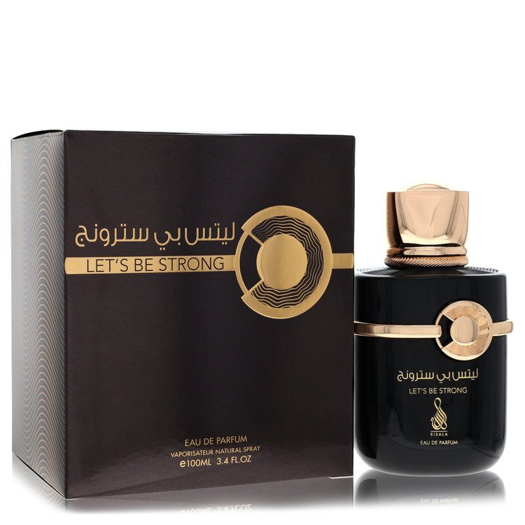 Risala Let's Be Strong by Risala Eau De Parfum Spray 3.4 oz for Men