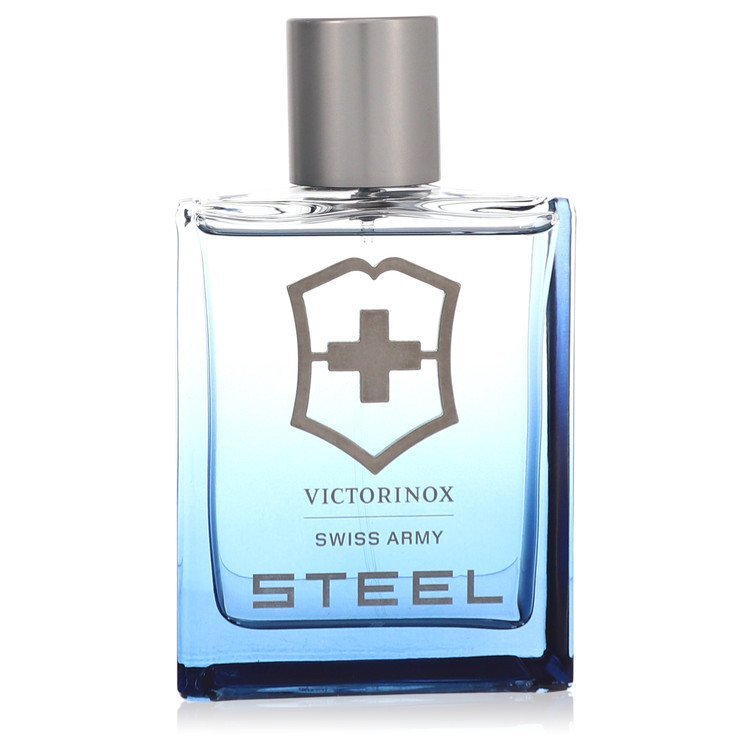 Swiss Army Steel by Swiss Army Eau De Toilette Spray (unboxed) 3.4 oz for Men