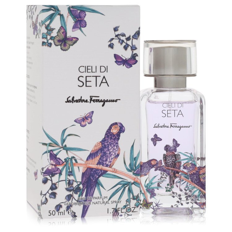 Salvatore Ferragamo Cieli Di Seta by Salvatore Ferragamo Eau De Parfum Spray (Unisex) 1.7 oz for Men