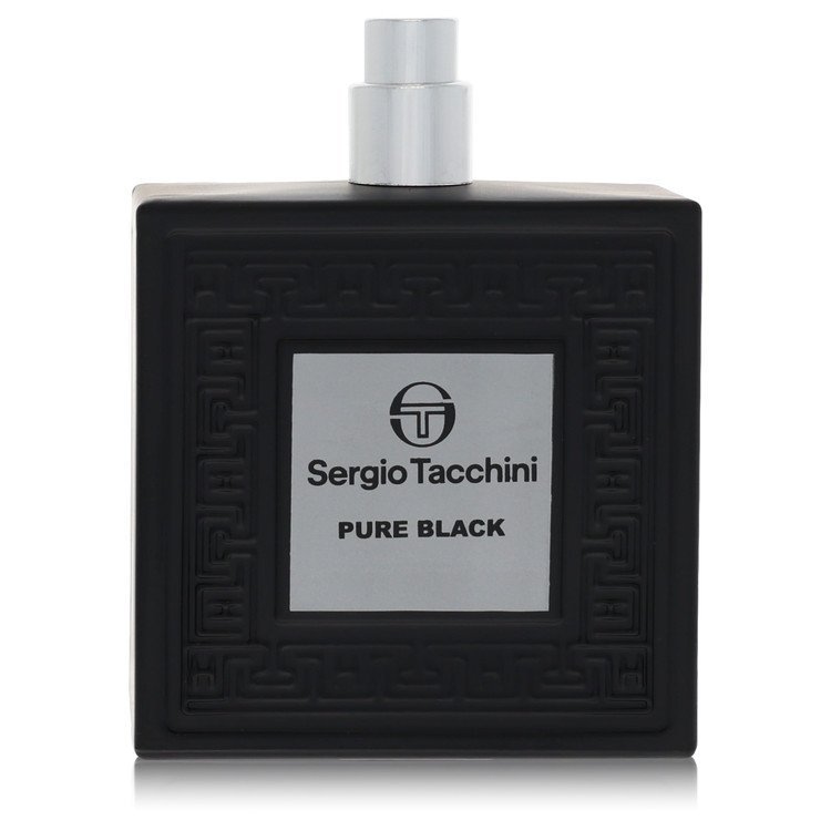 Sergio Tacchini Pure Black by Sergio Tacchini Eau De Toilette Spray (Tester) 3.4 oz for Men