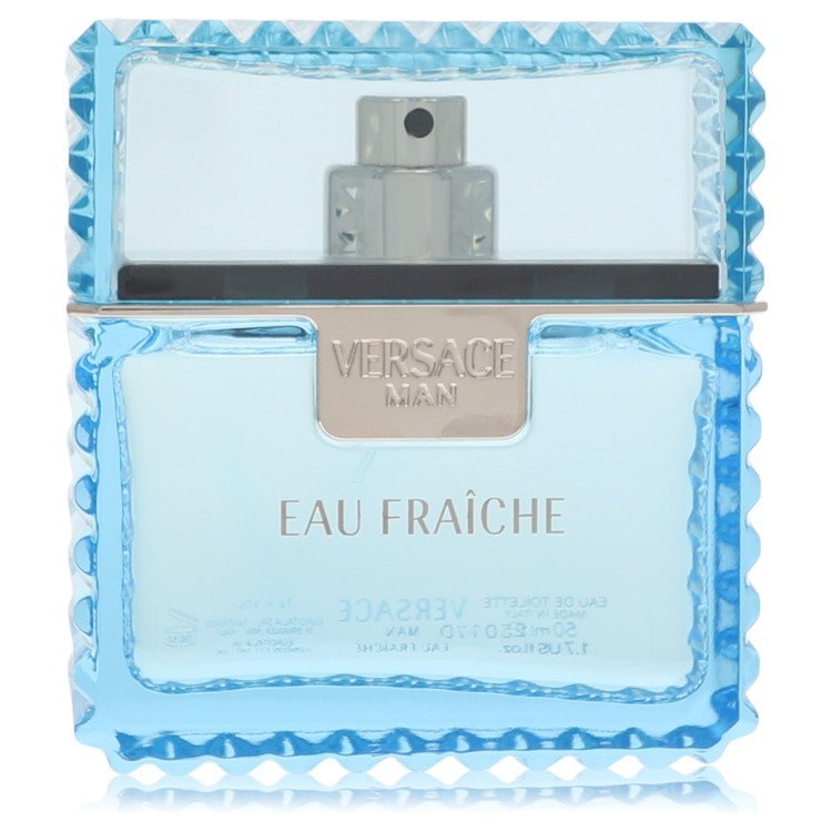 Versace Man by Versace Eau Fraiche Eau De Toilette Spray (unboxed) 1.7 oz for Men