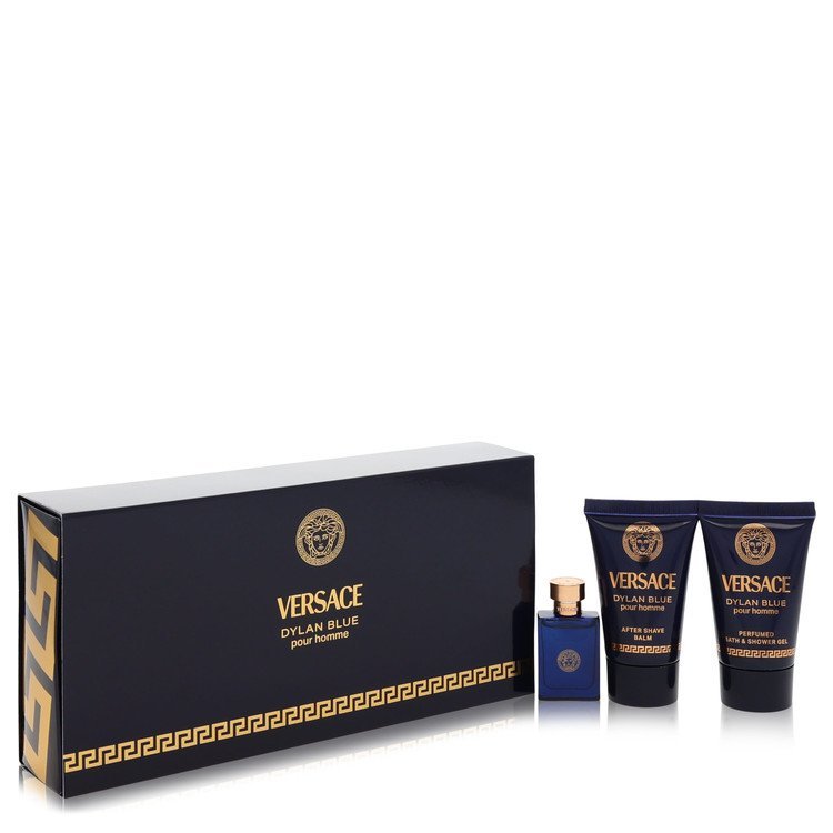 Versace Pour Homme Dylan Blue by Versace Gift Set -- for Men