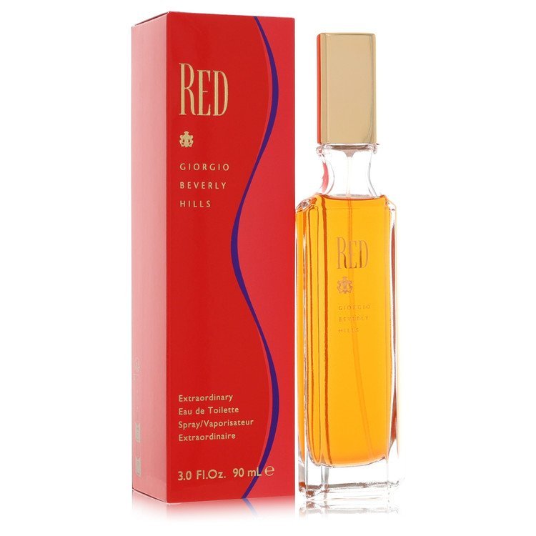 Red by Giorgio Beverly Hills Eau De Toilette Spray 3 oz for Women