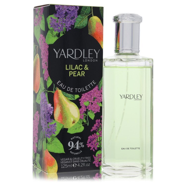 Yardley Lilac & Pear by Yardley London Eau De Toilette Spray 4.2 oz for Women