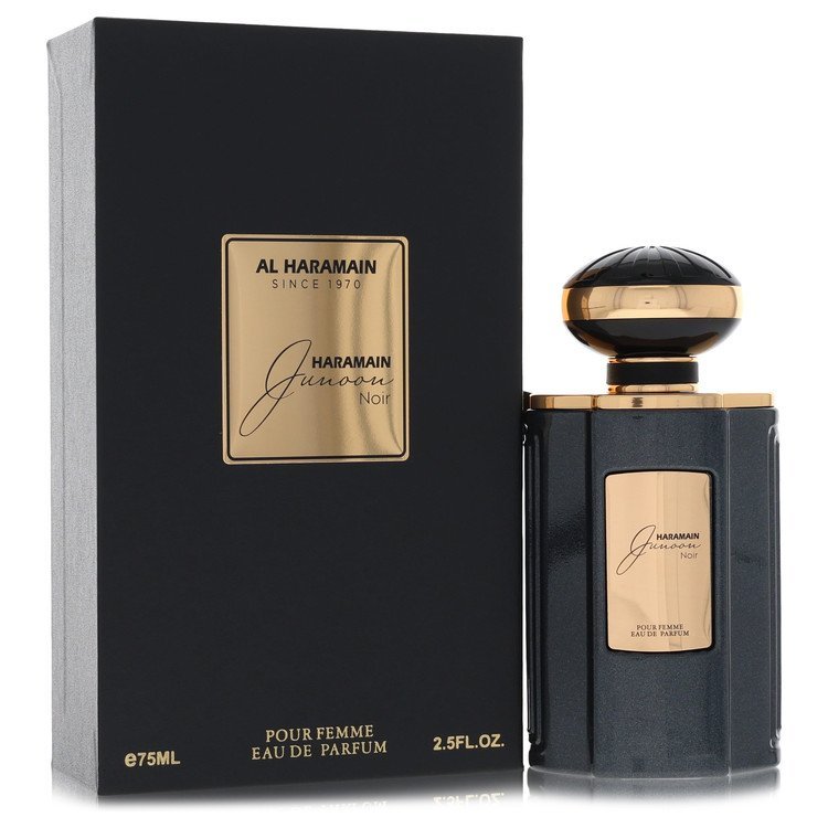 Al Haramain Junoon Noir by Al Haramain Eau De Parfum Spray 2.5 oz for Women
