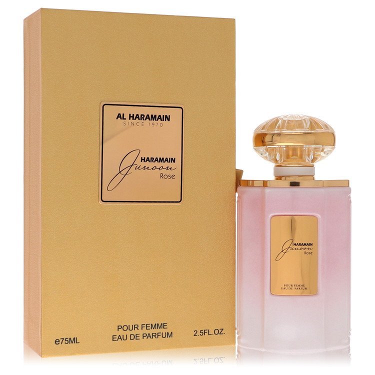 Al Haramain Junoon Rose by Al Haramain Eau De Parfum Spray 2.5 oz for Women