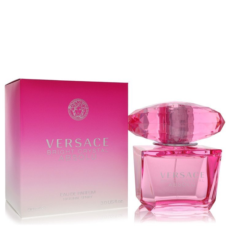 Bright Crystal Absolu by Versace Eau De Parfum Spray 3 oz for Women