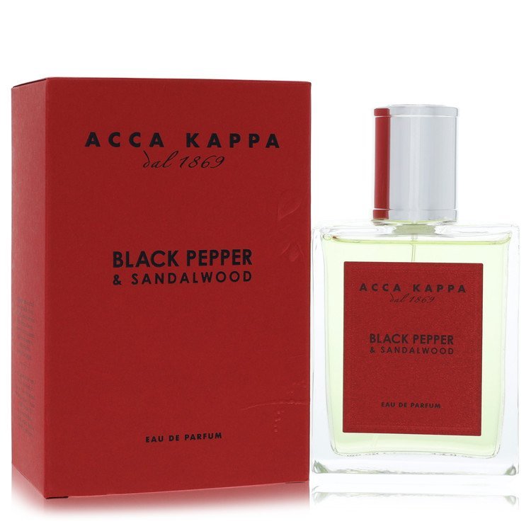 Black Pepper & Sandalwood by Acca Kappa Eau De Parfum Spray 3.3 oz for Men