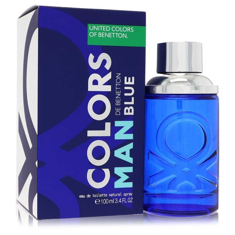 Colors De Benetton Blue by Benetton Eau De Toilette Spray 3.4 oz for Men