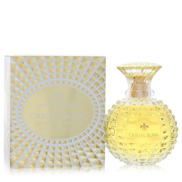 Cristal Royal by Marina De Bourbon Eau De Parfum Spray 3.4 oz for Women
