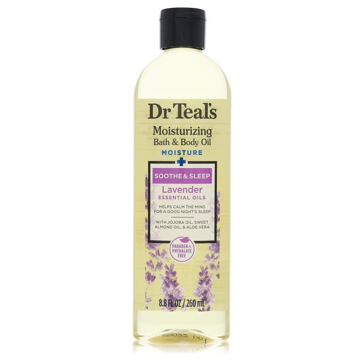 Dr Teal's Bath Oil Sooth & Sleep with Lavender by Dr Teal's Pure Epsom Salt Body Oil Sooth & Sleep with Lavender 8.8 oz for Women