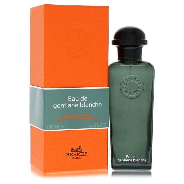 Eau De Gentiane Blanche by Hermes Eau De Cologne Spray (Unisex) 3.3 oz for Men