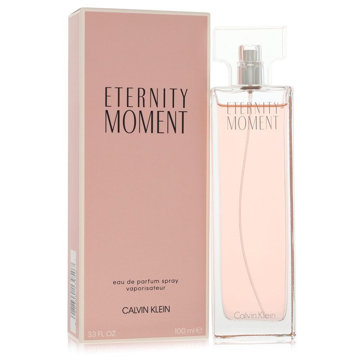 Eternity Moment by Calvin Klein Eau De Parfum Spray 3.4 oz for Women