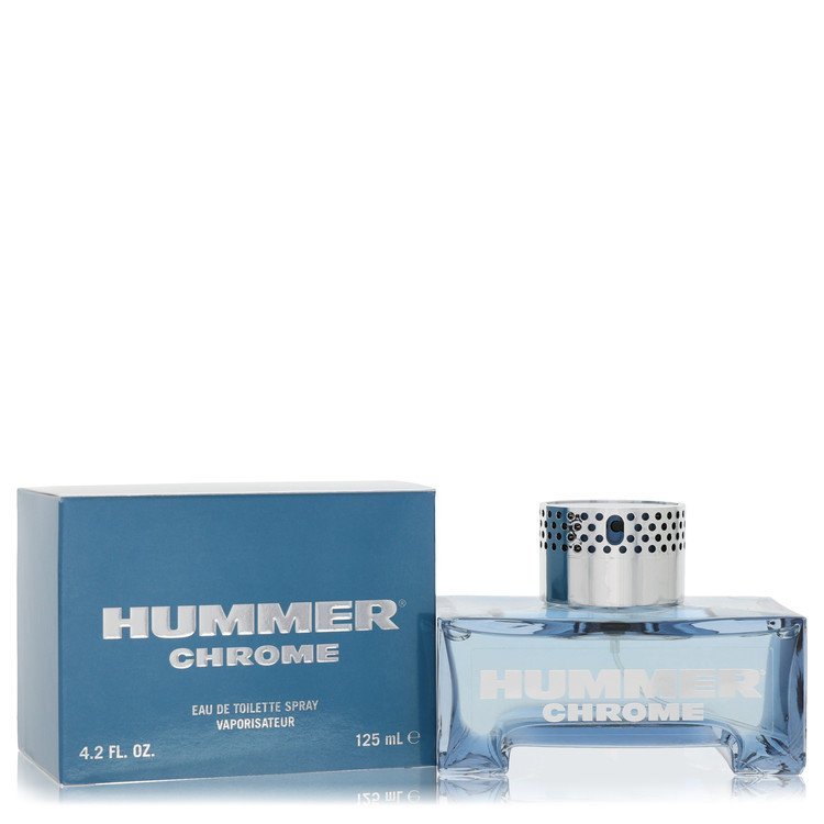 Hummer Chrome by Hummer Eau De Toilette Spray 4.2 oz for Men