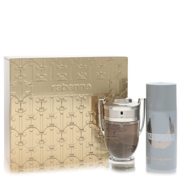 Invictus by Paco Rabanne Gift Set -- for Men