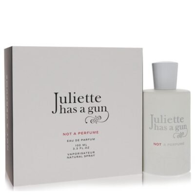 Juliette Has a Gun Not a Perfume eau de parfum spray with white box and bottle