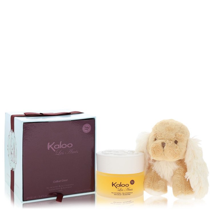 Kaloo Les Amis by Kaloo Eau De Senteur Spray / Room Fragrance Spray (Alcohol Free) + Free Fluffy Puppy 3.4 oz for Men