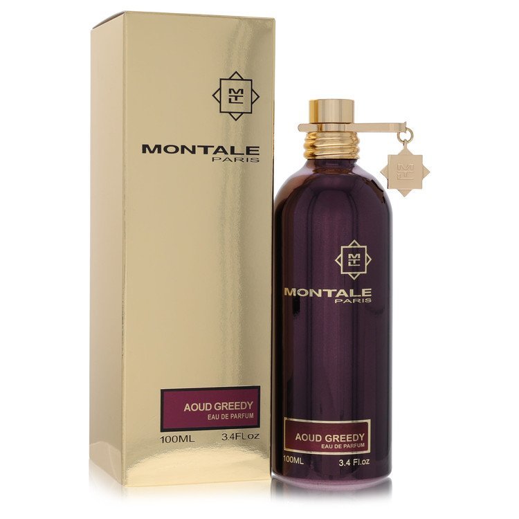 Montale Aoud Greedy by Montale Eau De Parfum Spray (Unisex) 3.4 oz for Women
