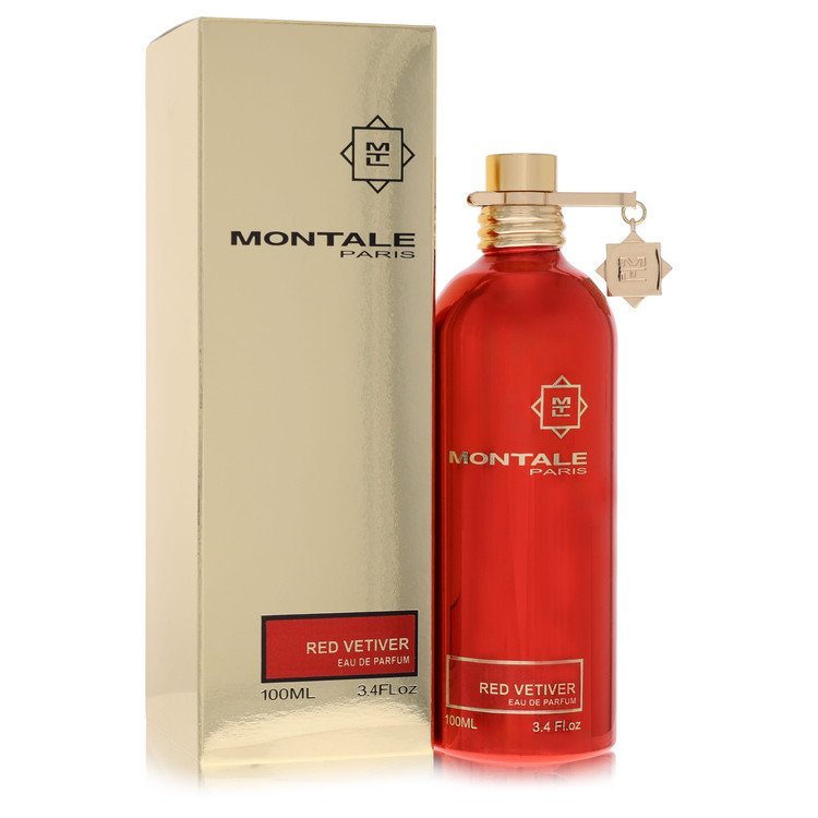 Montale Red Vetiver by Montale Eau De Parfum Spray 3.4 oz for Men