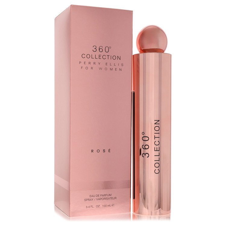 Perry Ellis 360 Collection Rose by Perry Ellis Eau De Parfum Spray 3.4 oz for Women