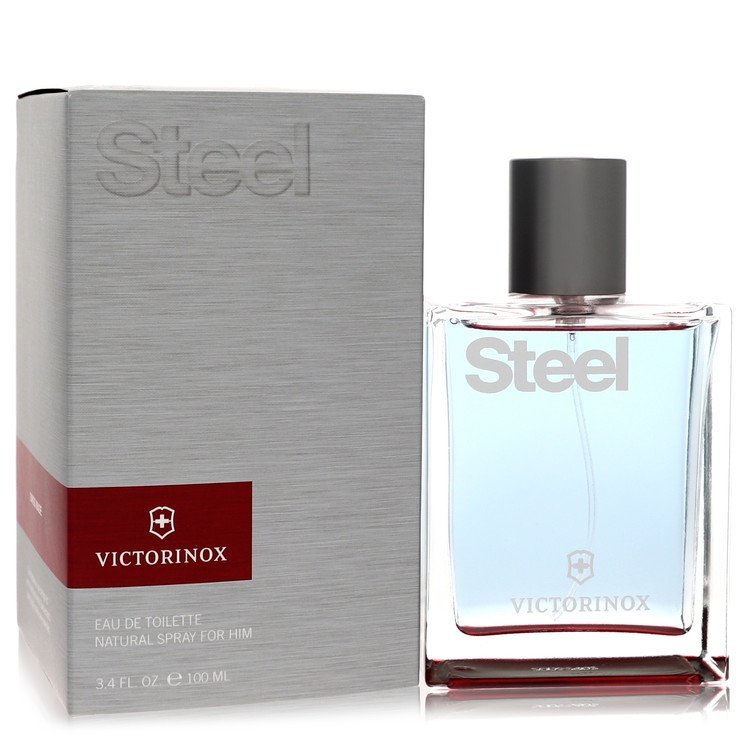 Swiss Army Steel by Swiss Army Eau De Toilette Spray 3.4 oz for Men