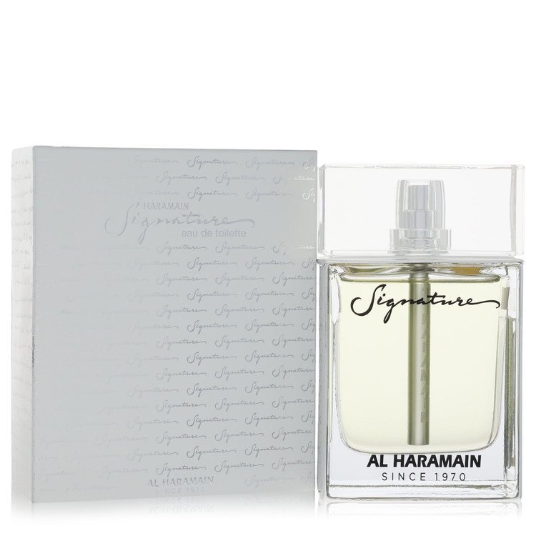 Al Haramain Signature by Al Haramain Eau De Toilette Spray 3.33 oz for Men